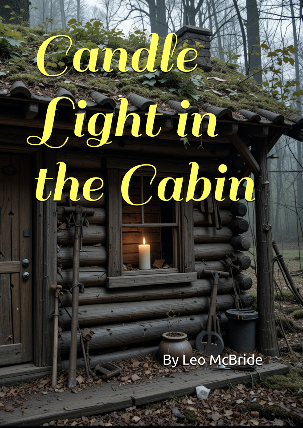 Candle Light in the Cabin